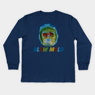 Skeletor Blow Mold Kids Long Sleeve T-Shirt